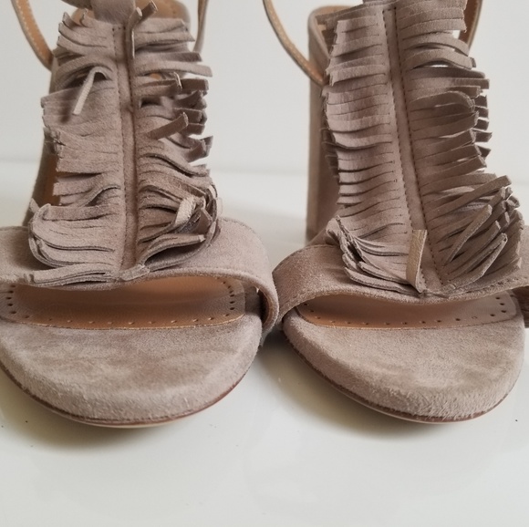 Marc Ellis Fringe Suede Sandals - Picture 8 of 8